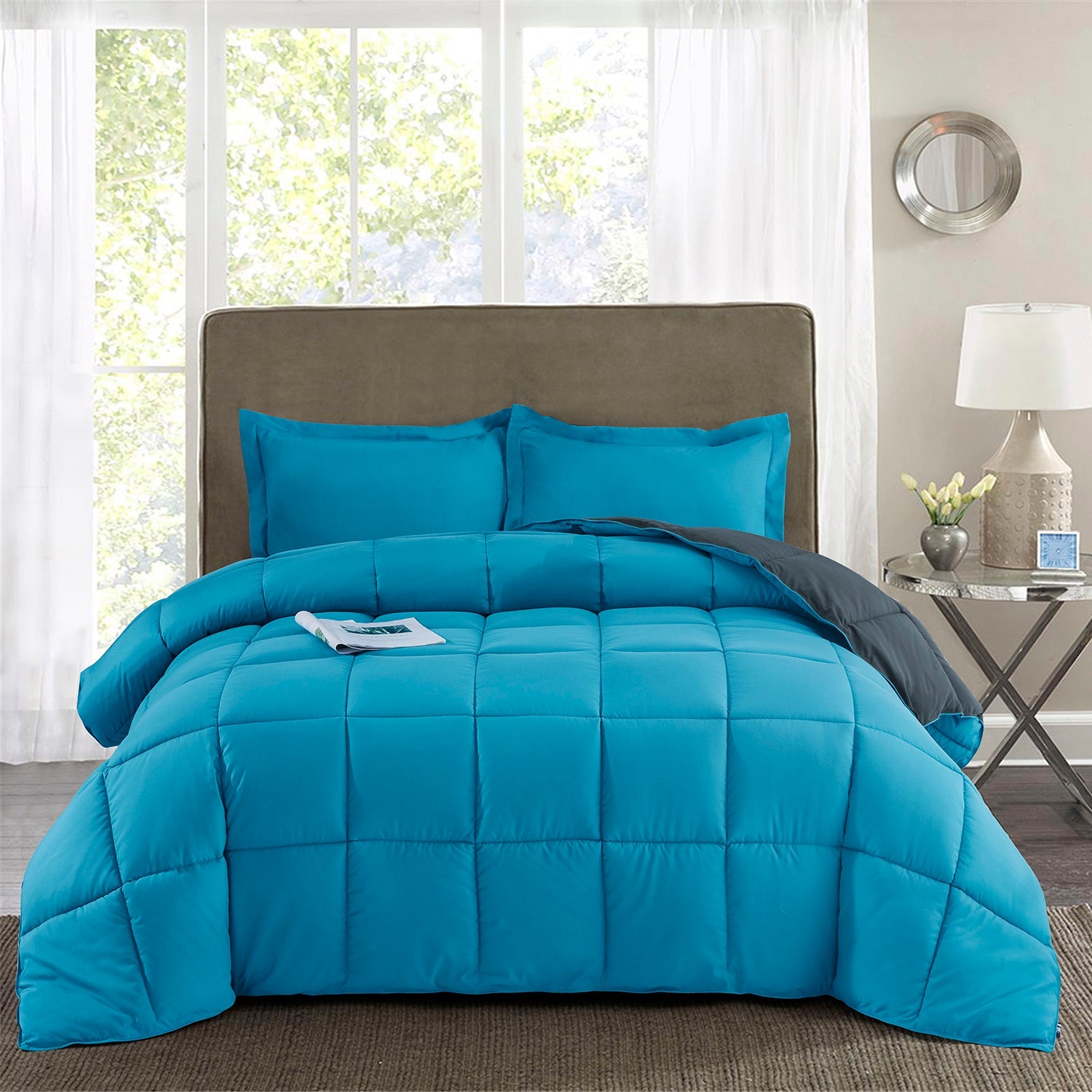 All Season Lightweight Down Alternative Comforter Set