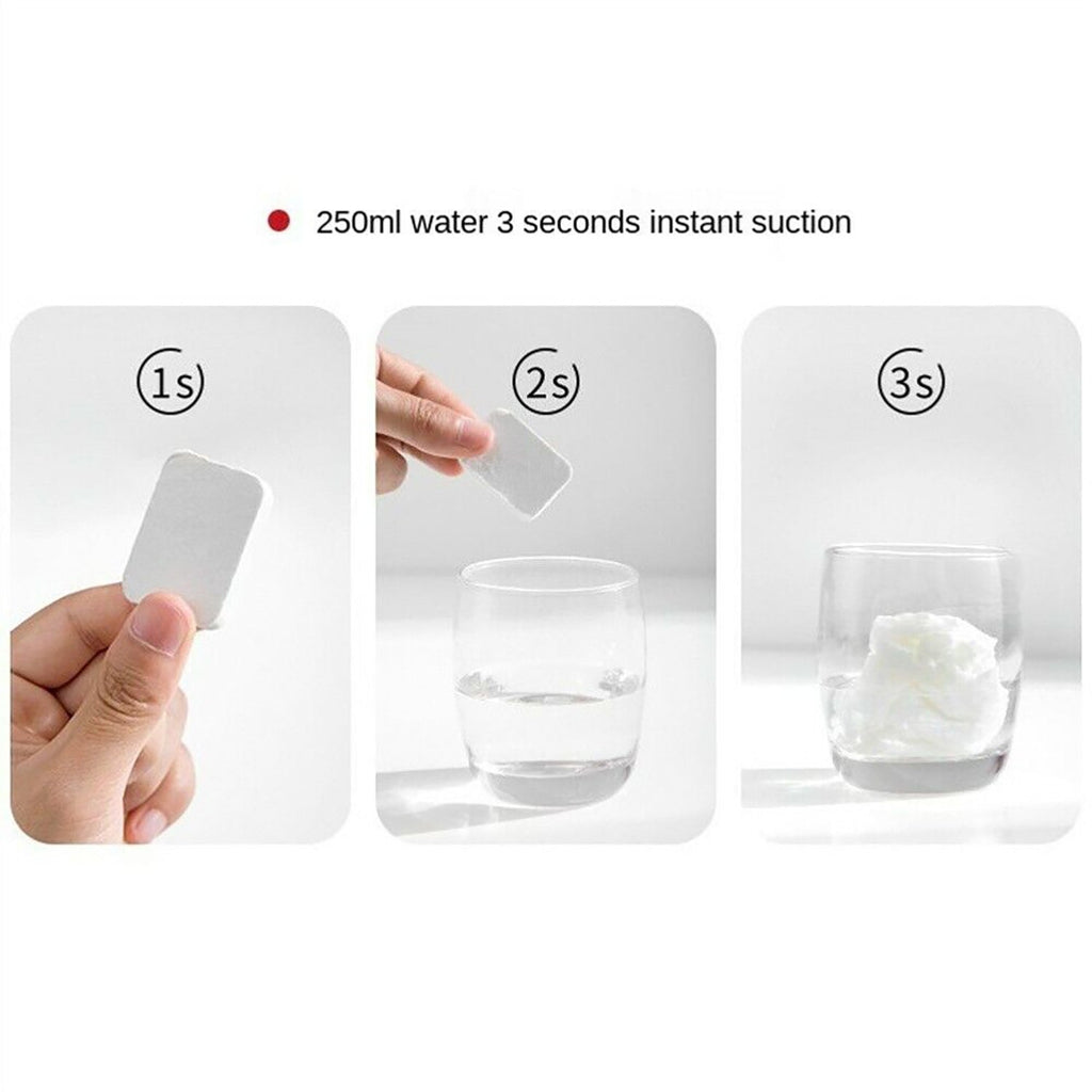 Disposable Compressed Towel, Soft Compressed Face Hand Wipe, Portable Compressed Coin Tissue for Travel/Home/Camping (30 Pcs)