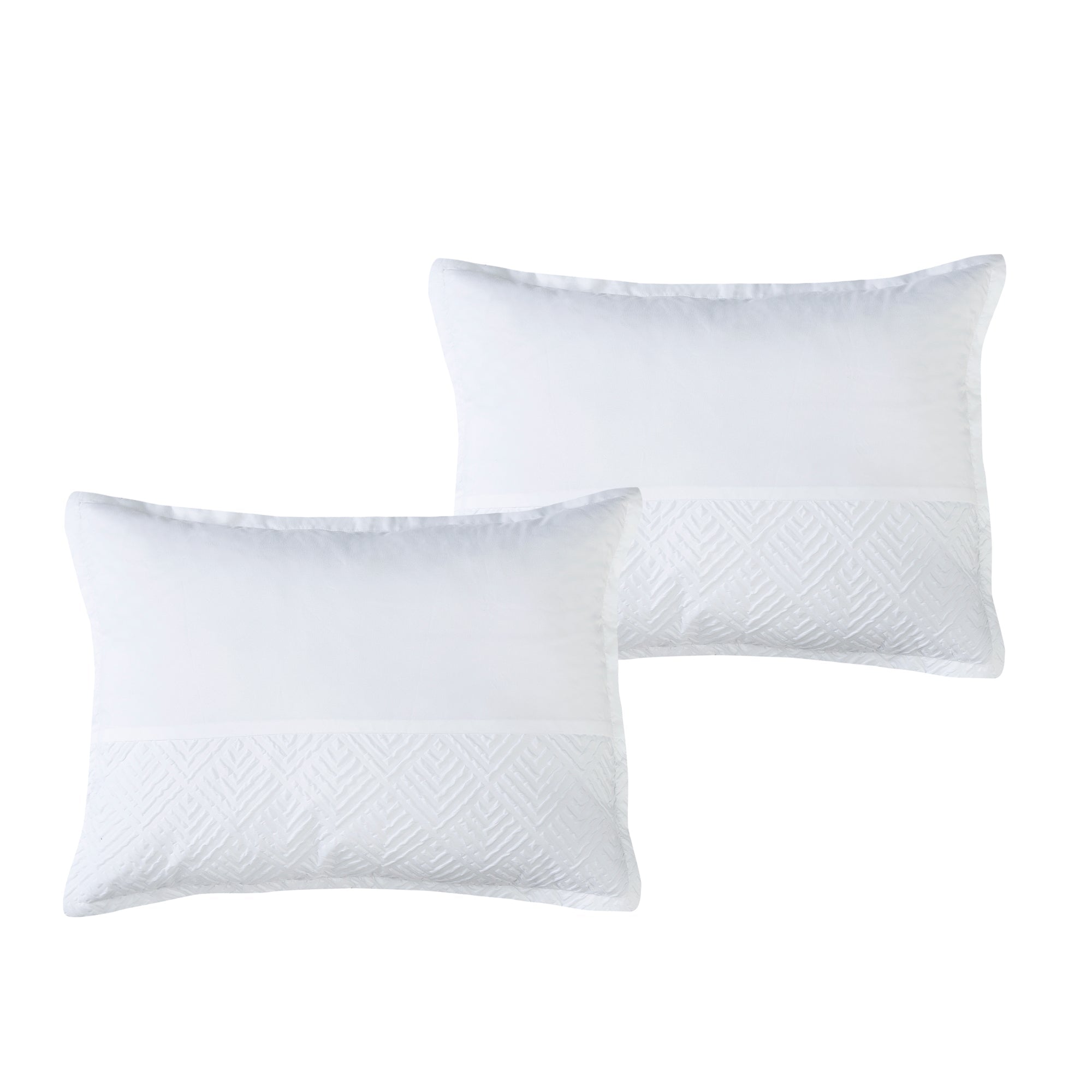 7 Piece Luxurious White Jacquard with Lace Applique Comforters Bed in a Bag Queen King Bedding Set
