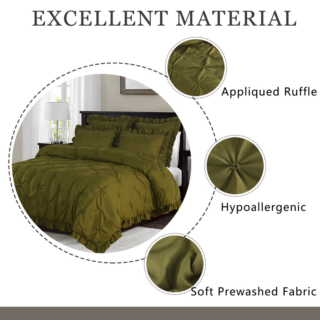 Hig 5 Piece Bed in a Bag Comforter Set