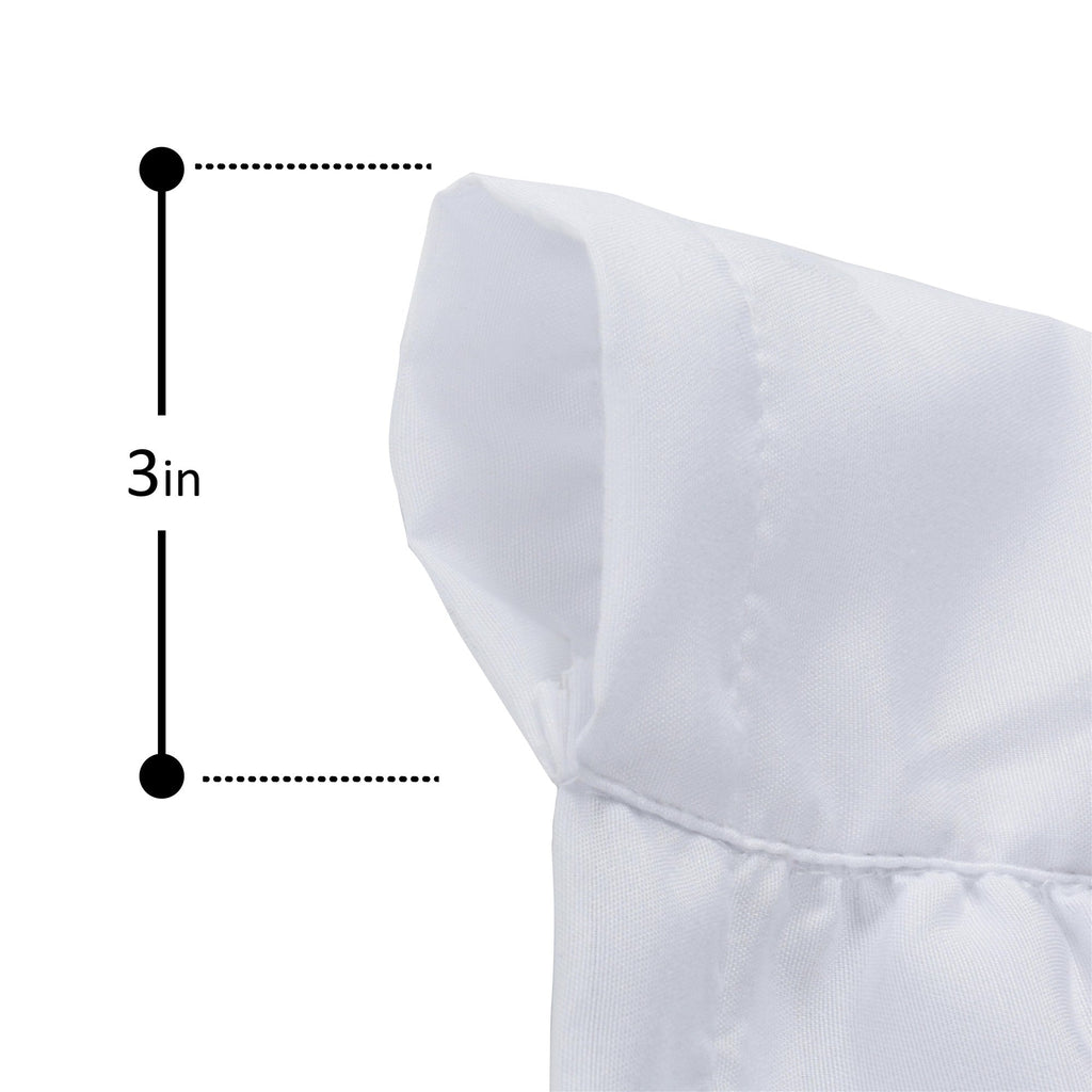 HIG Farmhouse Ruffle Window Curtains with Blackout Liner Handmade Bow Ties Drapes 2 Panels Set, 54"W x 84"L