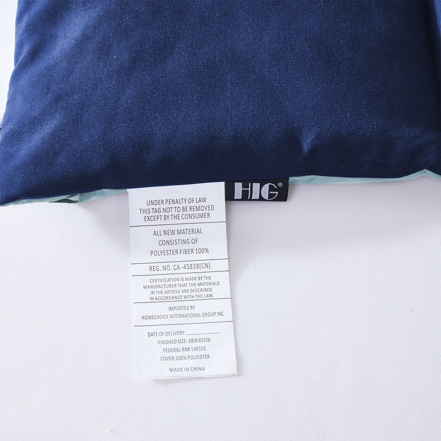 HIG Reversible and Lightweight  Comforter Set All Season