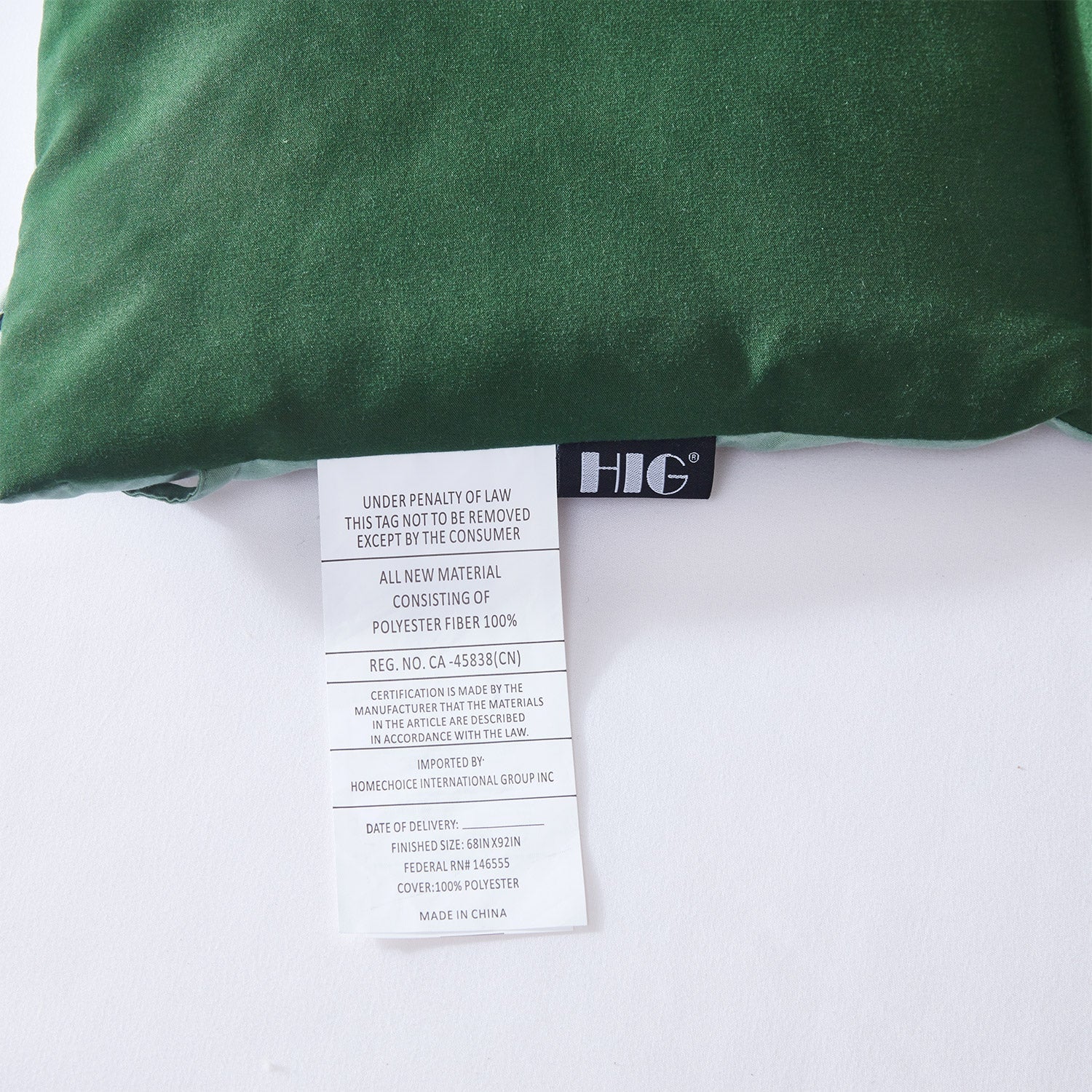 HIG Reversible and Lightweight  Comforter Set All Season