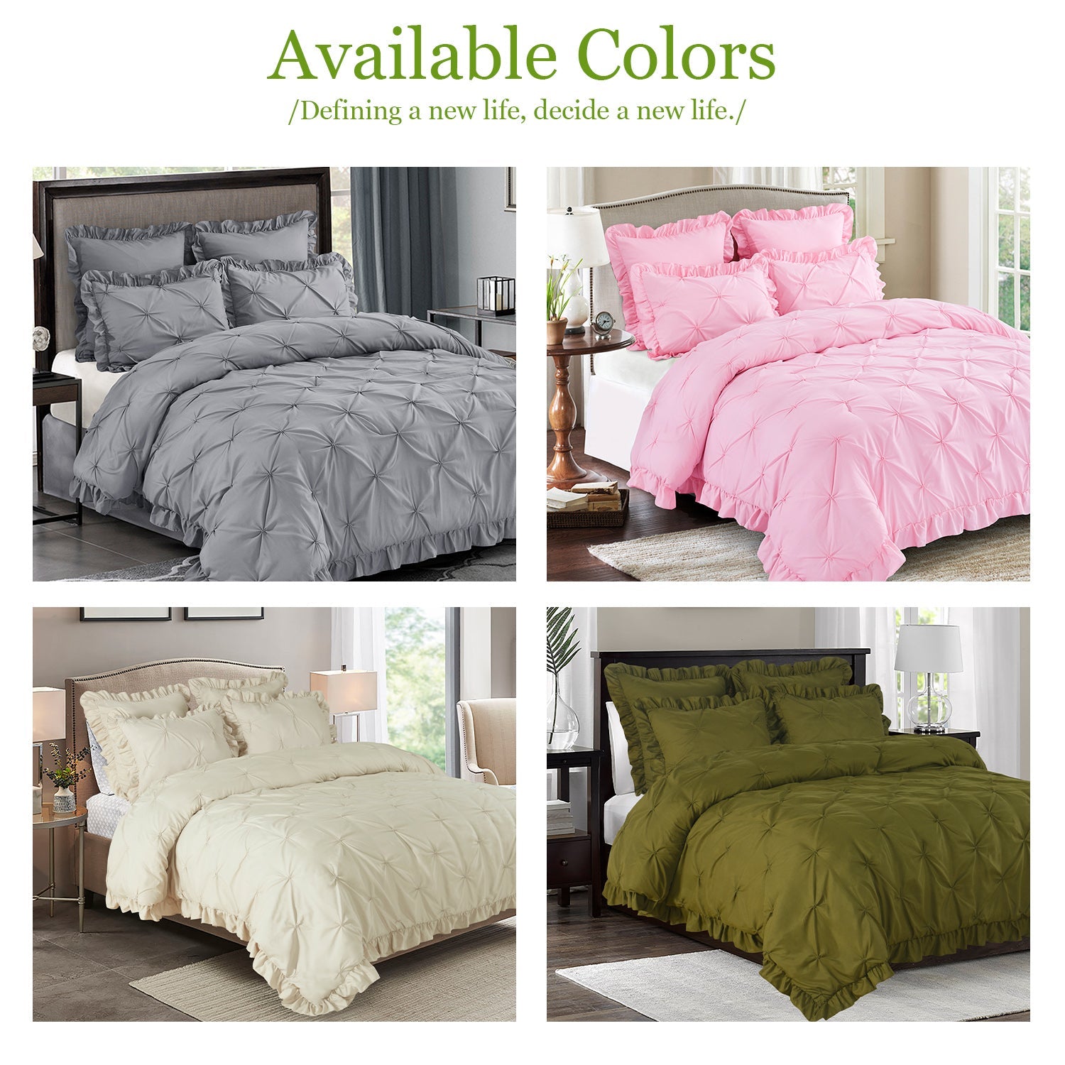 Hig 5 Piece Bed in a Bag Comforter Set