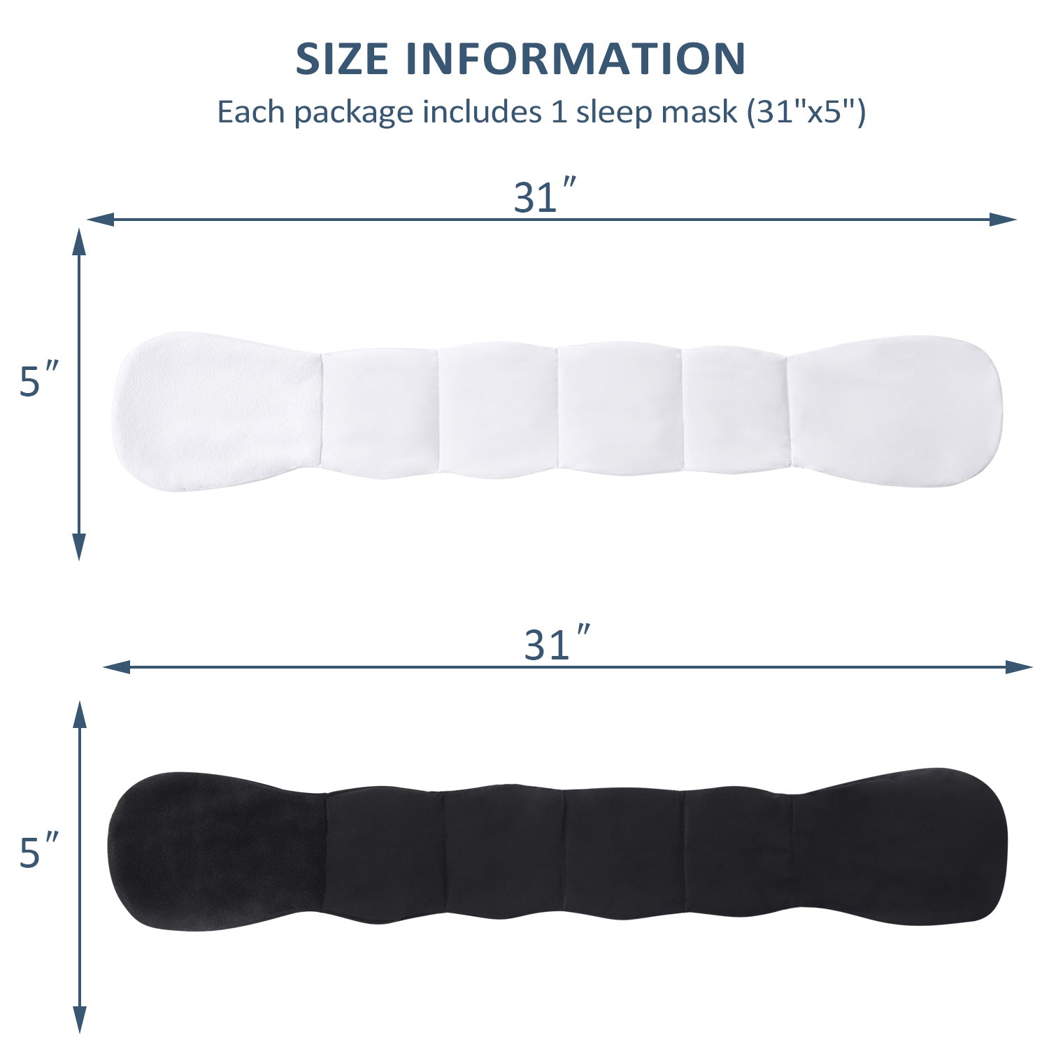 HIG Weighted Sleep Mask with Glass Beads for Men Women Sleeping Nap Travel