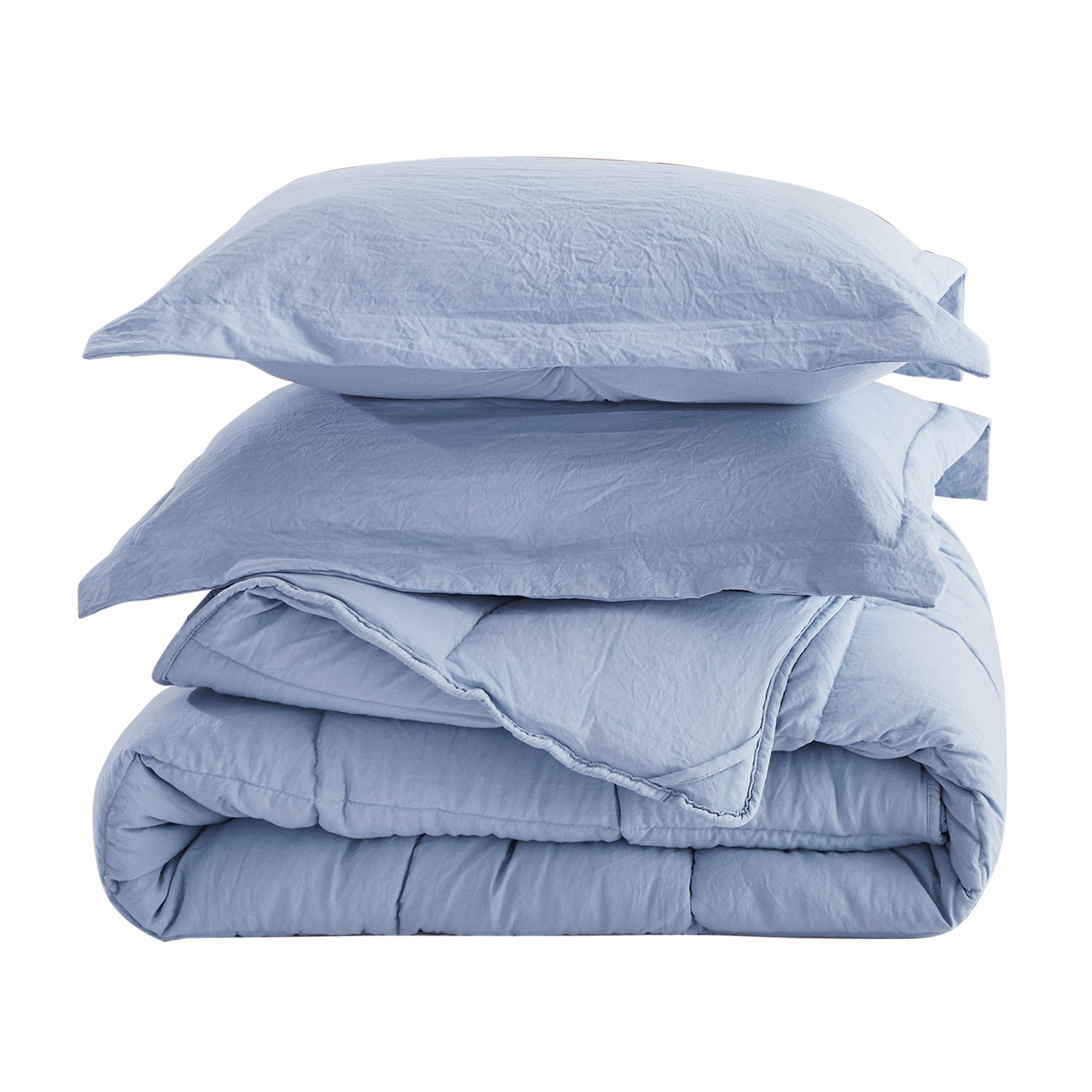 All Season Chic Prewashed Fabric Down Alternative Comforter Blanket