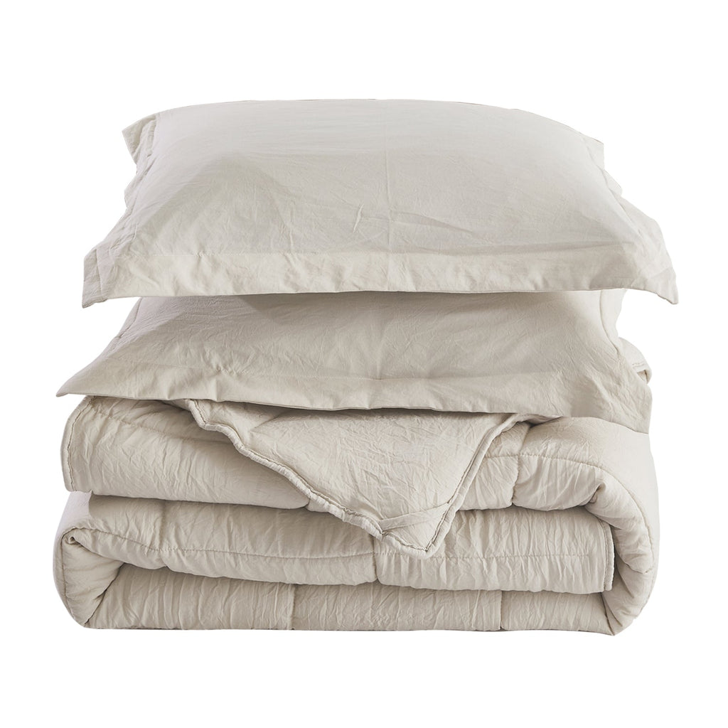 All Season Chic Prewashed Fabric Down Alternative Comforter Blanket