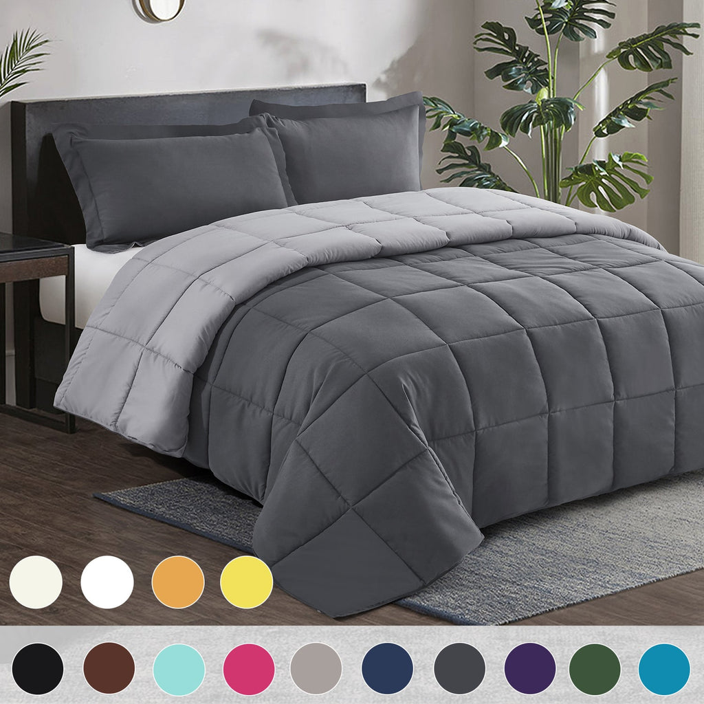 All Season Lightweight Down Alternative Comforter Set