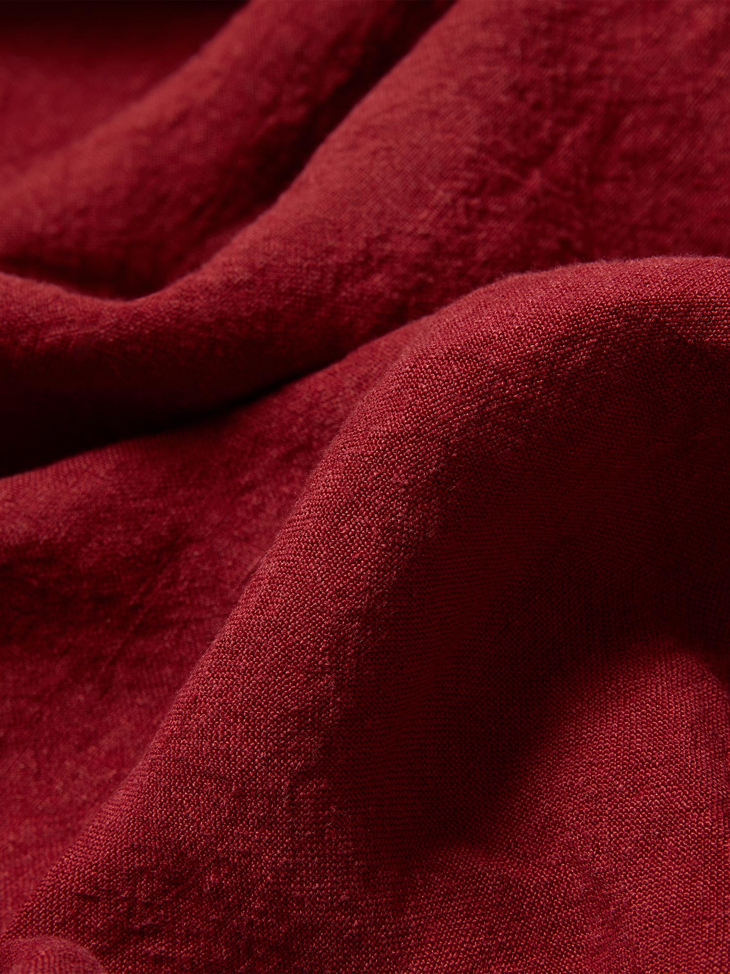 Rhubarb 100% Linen Fitted Sheet