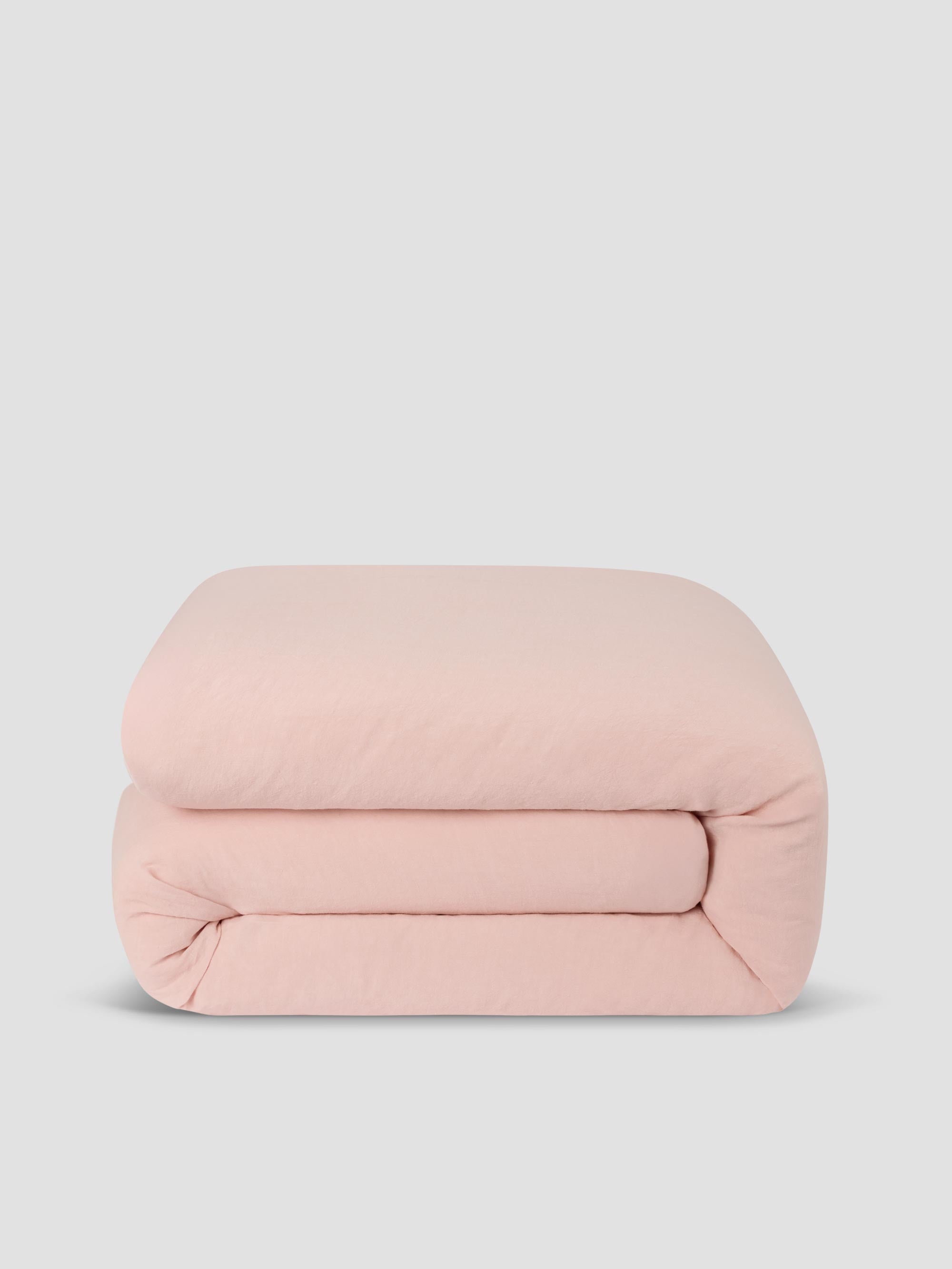 Rose 100% Linen Duvet Cover