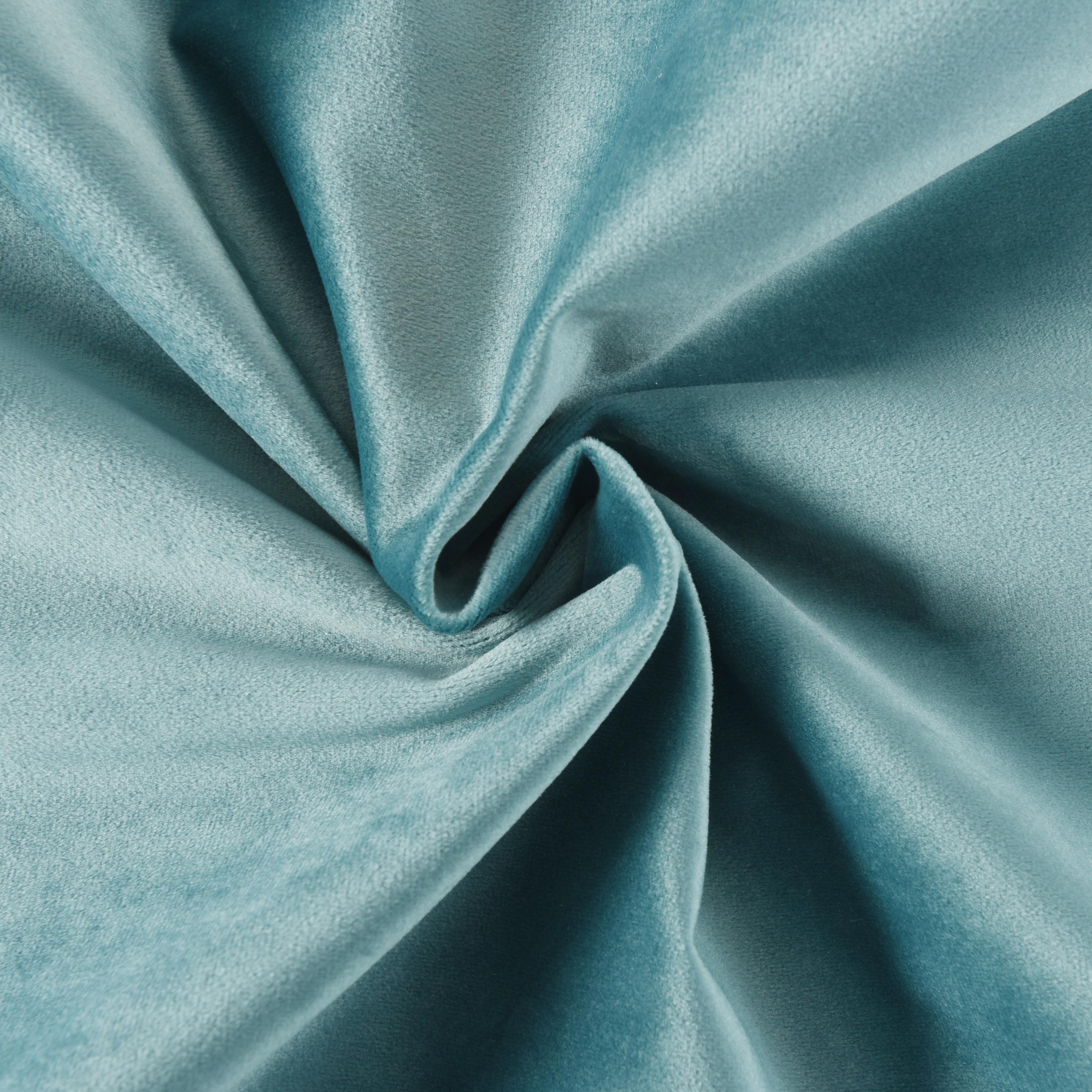 HIG 2PCS 20"x20" Modern Velvet Pillow Covers with Handmade Pleats