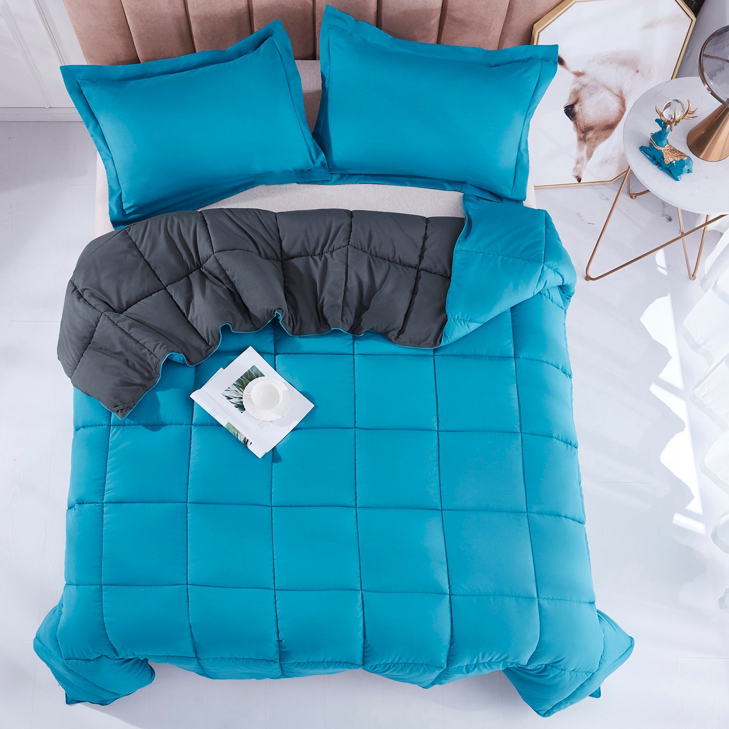 All Season Lightweight Down Alternative Comforter Set